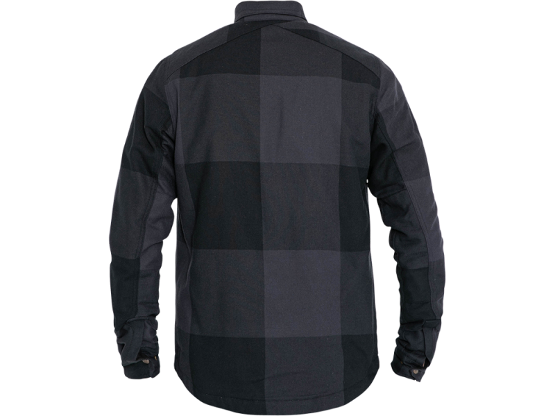 John Doe Camicia da moto uomo (grigio / nero)