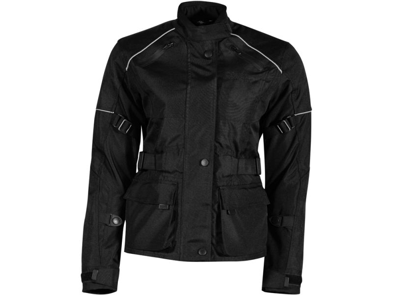 Rusty Stitches Jenny, tuta in tessuto a due pezzi da donna (nero)