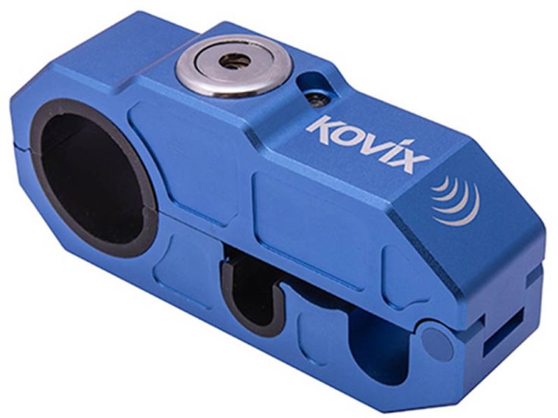 Blocco della leva del freno Kovix KHL Grip Lock (con allarme | blu)