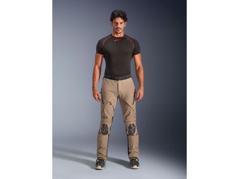 Alpinestars AMT-8 Stretch Drystar XF Motorradhose (Braun/Schwarz)