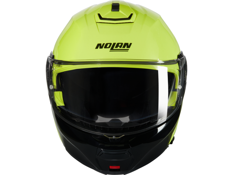 Nolan N100-6 N-Com Mivedi 329 Motorradhelm (Grün/Schwarz)