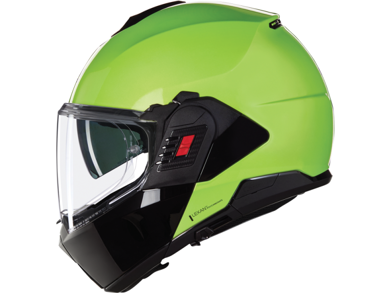 Nolan N120-1 N-Com Mivedi 329 Motorradhelm (Grün/Schwarz)