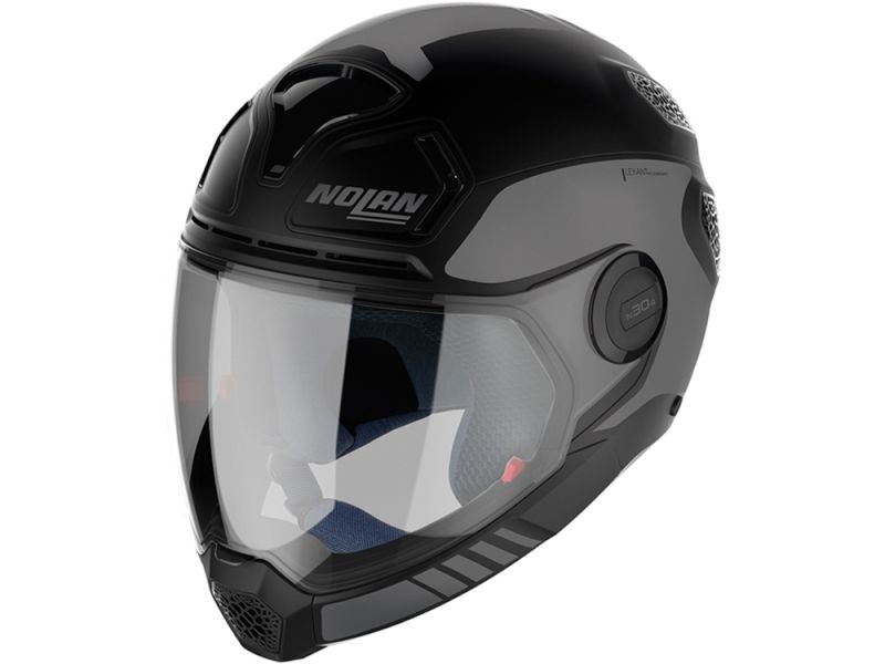 Nolan N30-4 VP Uncharted Jethelm (schwarzmatt/grau)