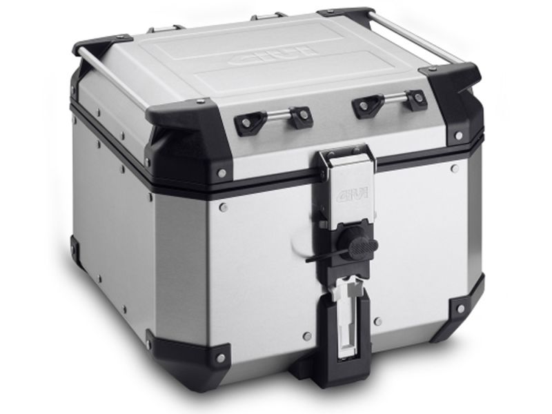 GIVI Trekker Outback OBKN42B Bauletto monokey (argento)