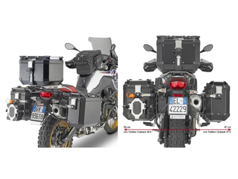 GIVI Portapacchi Trekker Outback CAM BMW F650GS / F750GS (2018-)