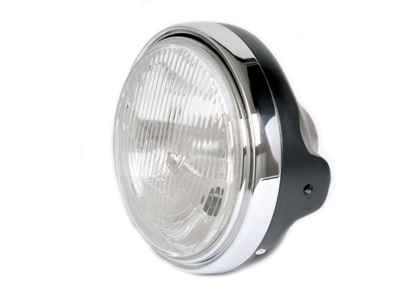 P&W Faro LTD 7" H4 (vetro goffrato | nero)