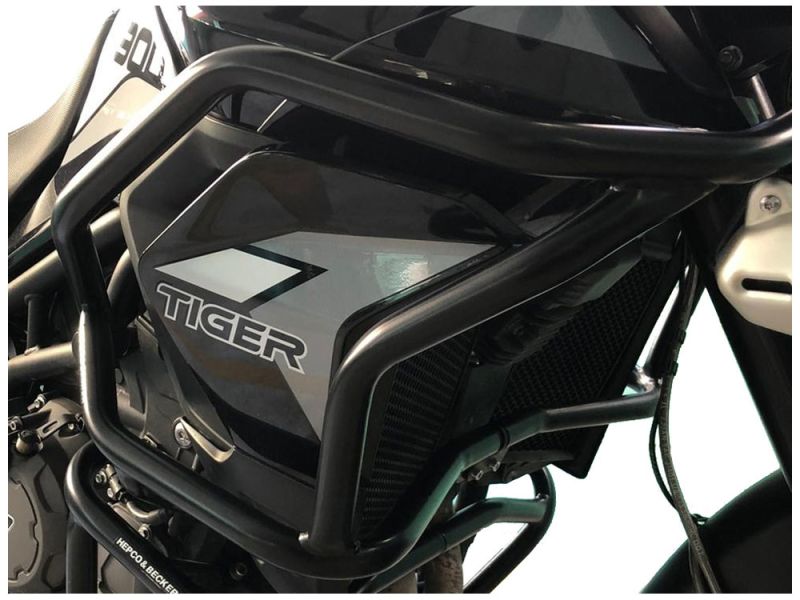 Hepco & Becker Protezione serbatoio "Solid" Triumph Tiger 900 Rally / GT / Pro (2020- | nero)