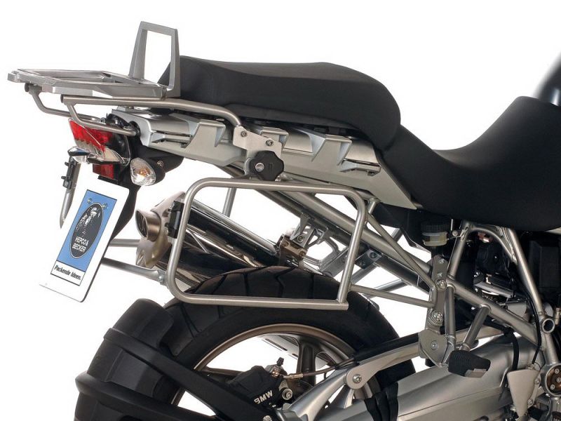 Hepco & Becker Portapacchi Lock-It BMW R1200GS (2008-2012 argento)