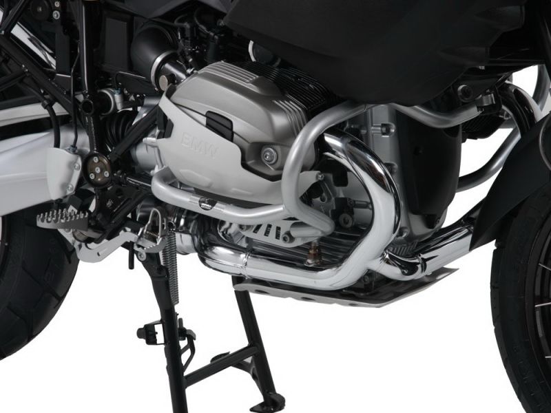 Hepco & Becker Barra d'urto BMW R1200GS (2004-2012 argento)