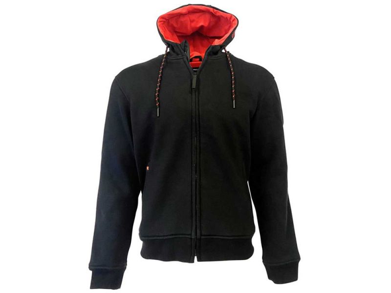 Riding Culture Riding Motorradhoodie (schwarz)