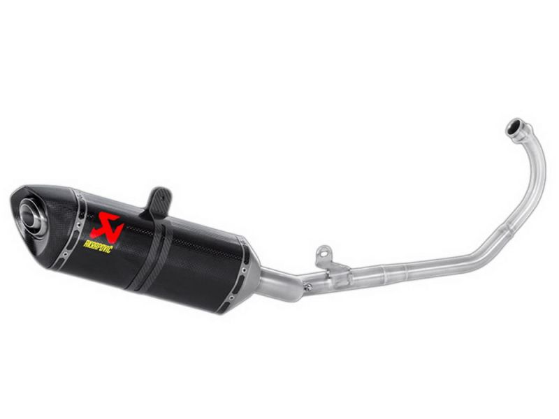 Akrapovic Sistema di scarico Racing Line Honda CBR 125 R (2011) Carbonio