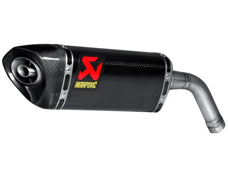 Akrapovic Scarico Slip-On Honda MSX 125 / Grom (2013-2015) Carbonio