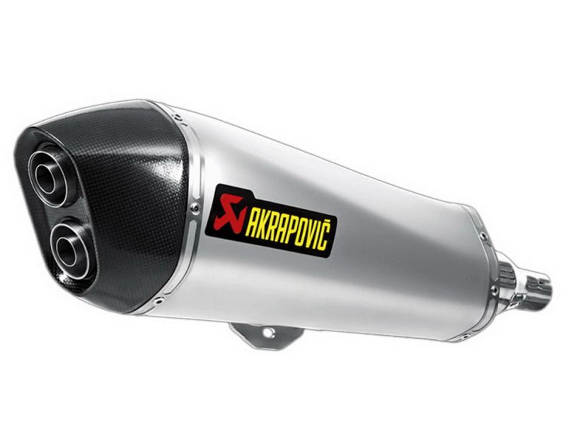 Akrapovic Scarico slip-on Peugeot Satelis 400 (2008) Piaggio Beverly 500 (2007) Gilera Fuoco 500 (2007) Piaggio MP3 400 RST (2008) Piaggio Xevo 400 acciaio inox
