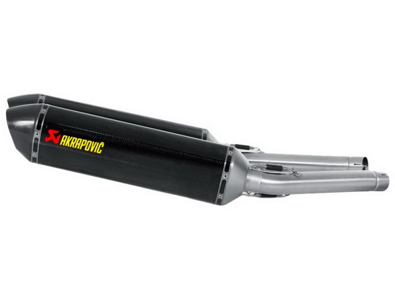 Akrapovic Scarico Slip-On Suzuki GSX-R 1300 Hayabusa (2008-2010) Carbonio