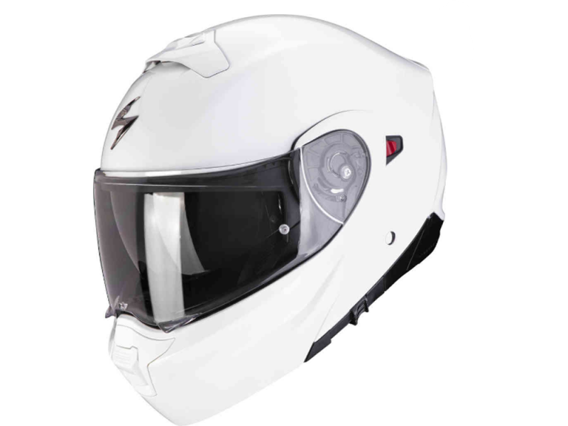Scorpion EXO-930 EVO Solid Klapphelm (Weiß)