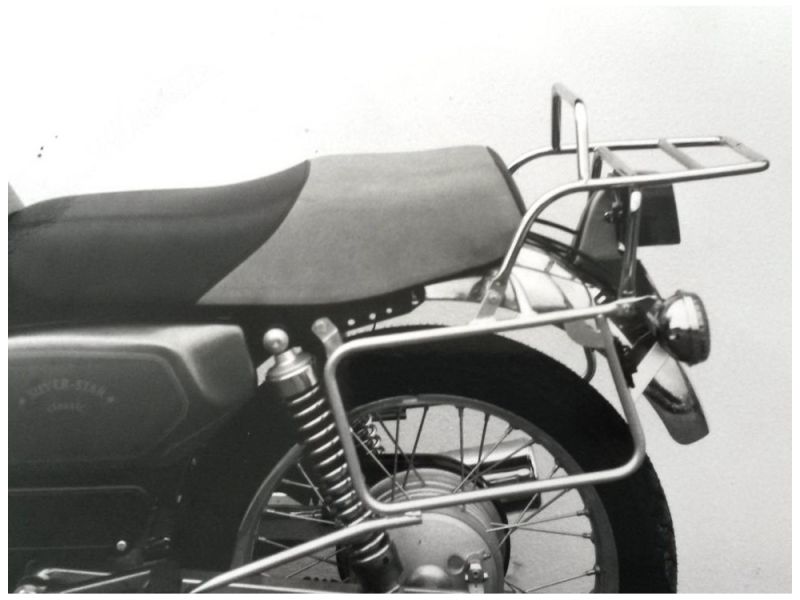 Hepco & Becker Portapacchi completo MZ Silver Star Classic (1992-1997)