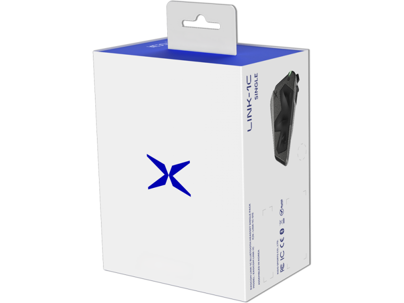 Scorpion EXO-COM Link-1C Helmsprechanlage (Schwarz)