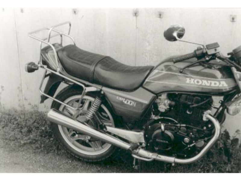 Hepco & Becker Portapacchi completo Honda CB 250 / 400 N (1981-1986)