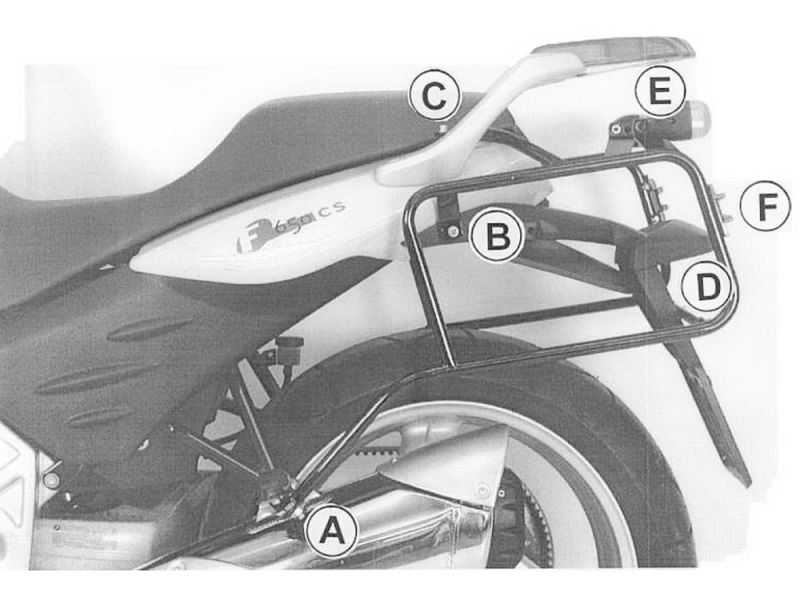 Hepco & Becker Portapacchi BMW F 650 CS
