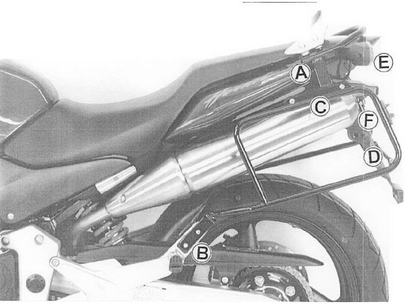 Hepco & Becker Portapacchi Honda CB 900 Hornet