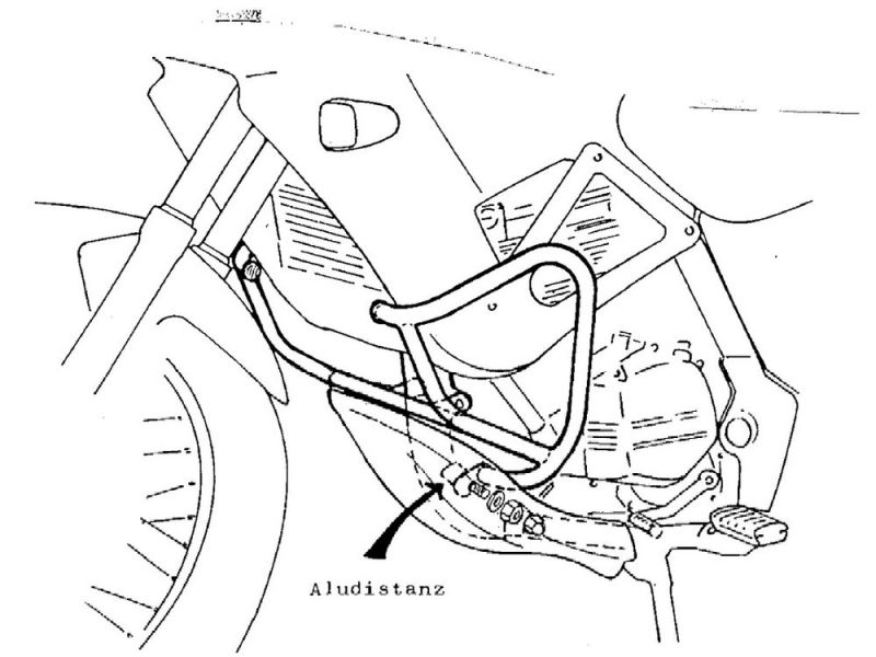 Hepco & Becker Barra d'urto BMW F 650 / ST