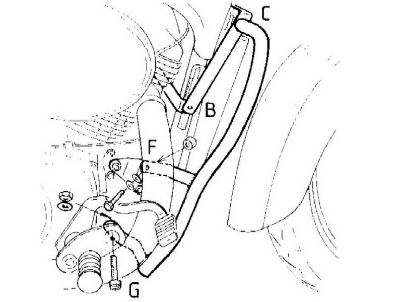 Hepco & Becker Barra d'urto Honda VT 750 C2 (1997-2001)