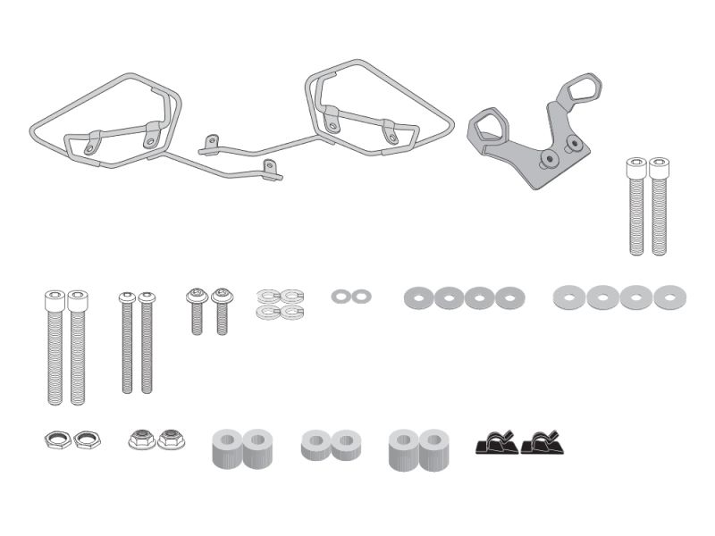 GIVI Distanziale EasyLock Kawasaki Z 650 (2017-)