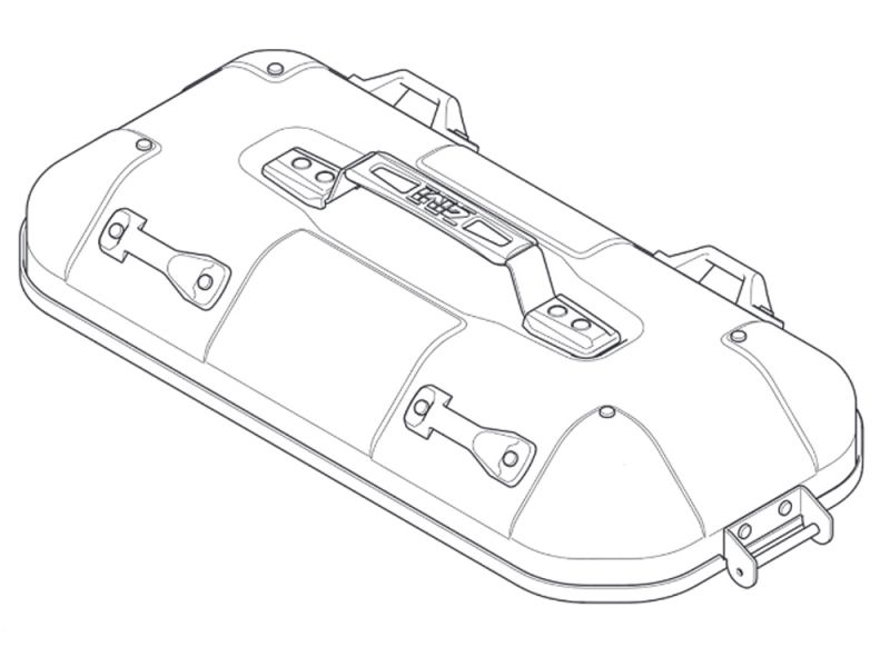 GIVI Coperchio della cassa DLM36 (destra)