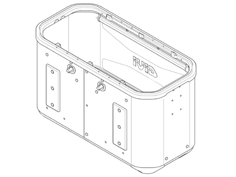 GIVI Fondo cassa DLM36B (sinistra)