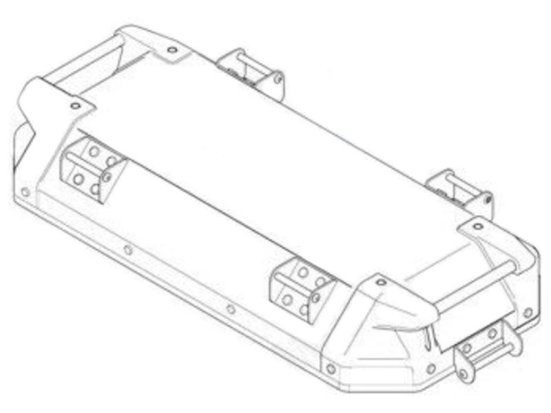 GIVI Parte superiore della cassa OBKN37AR (argento | destra)