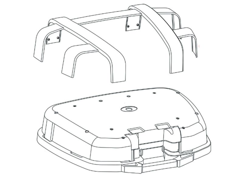 GIVI Coperchio della valigia TRK52B